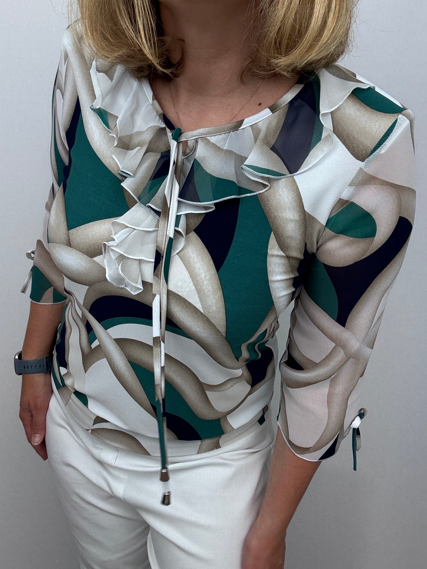 INGRID ruffle top
