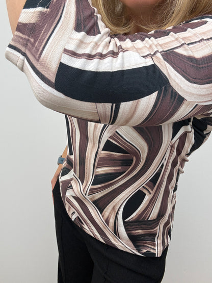 STACEY fine knit style top