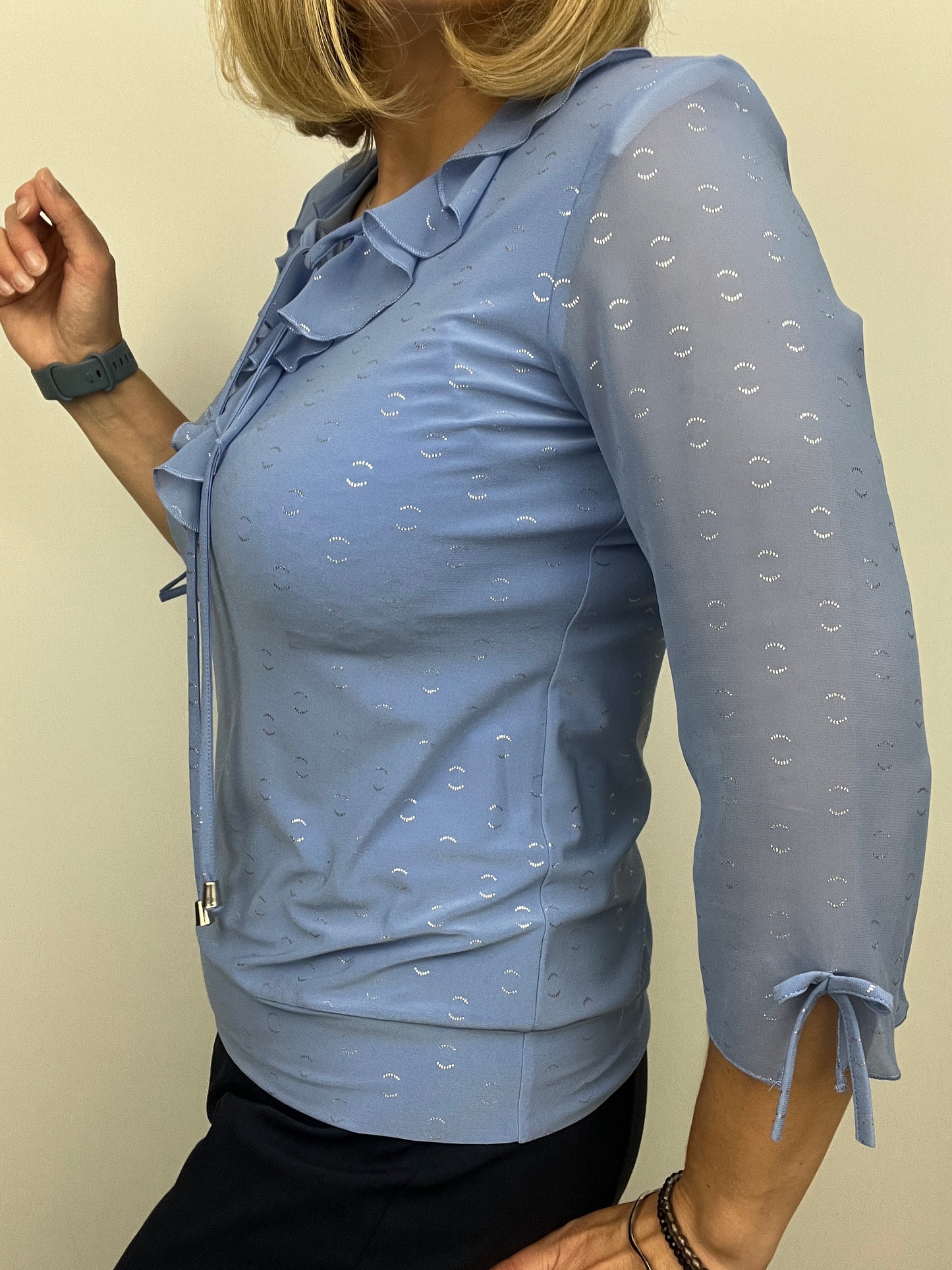 SIOBHAN ruffle top