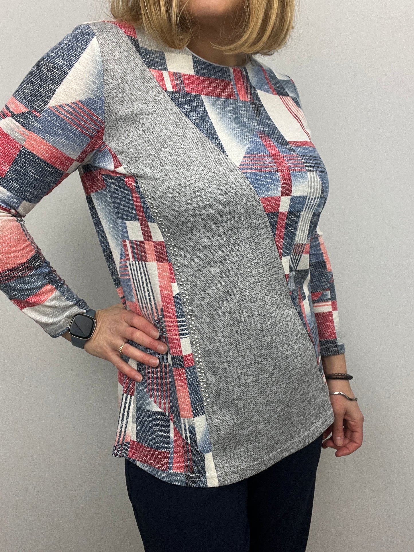 MAY long sleeve fine knit top