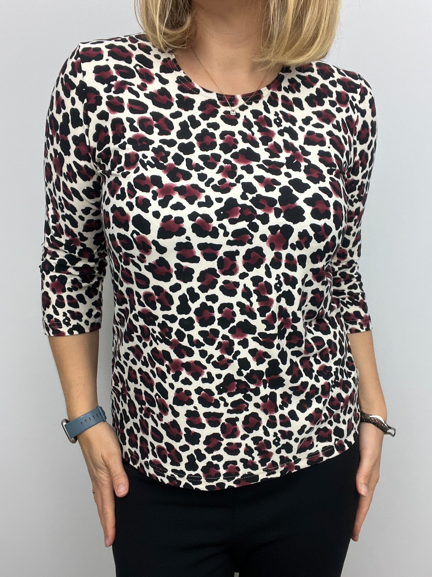 AISLING peachy feeling style top 3/4 sleeves