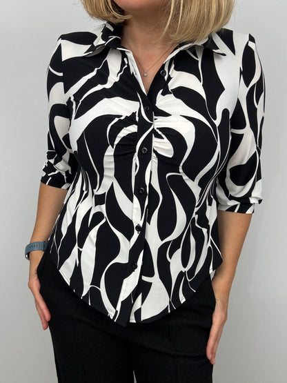 DONNA button down blouse