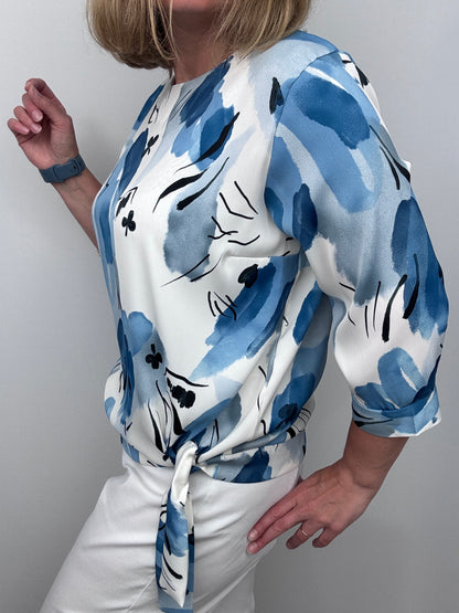 CAMERON tie-side top