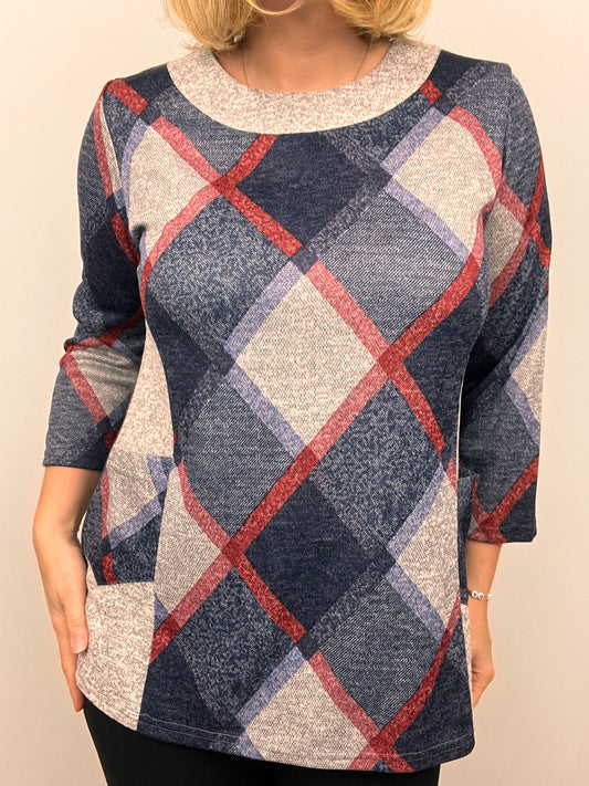 ISABELLA winter top with pockets