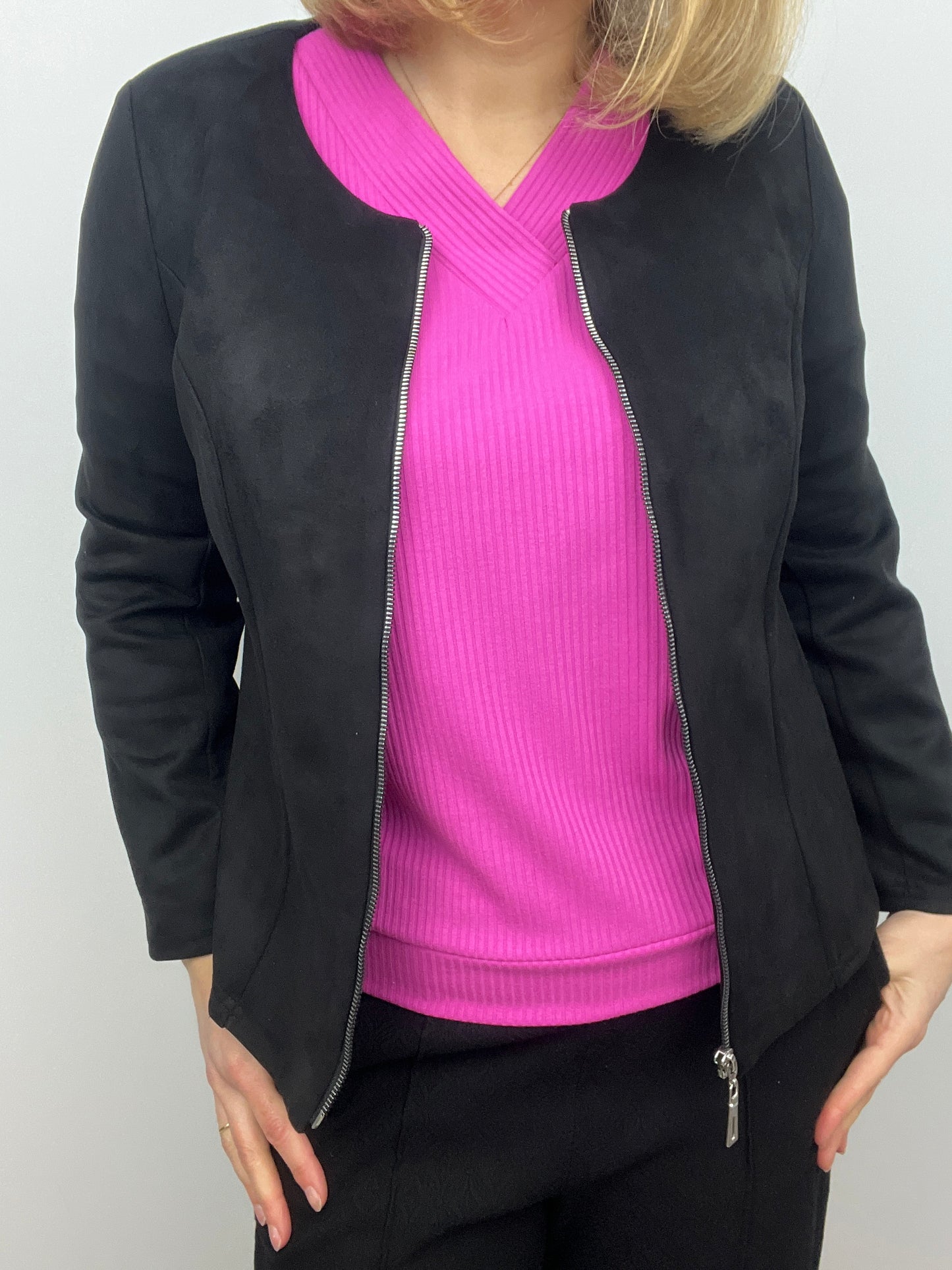 Black Suedette jacket
