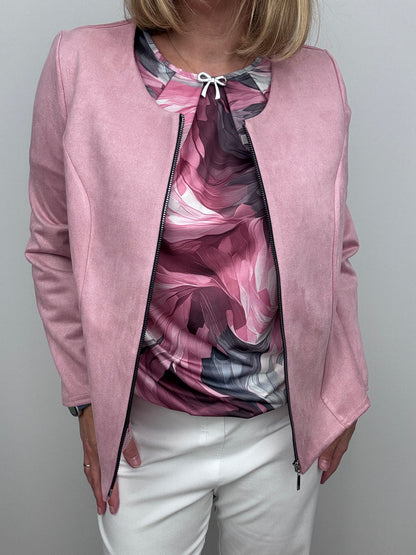 LARA top with gently elasticated hem