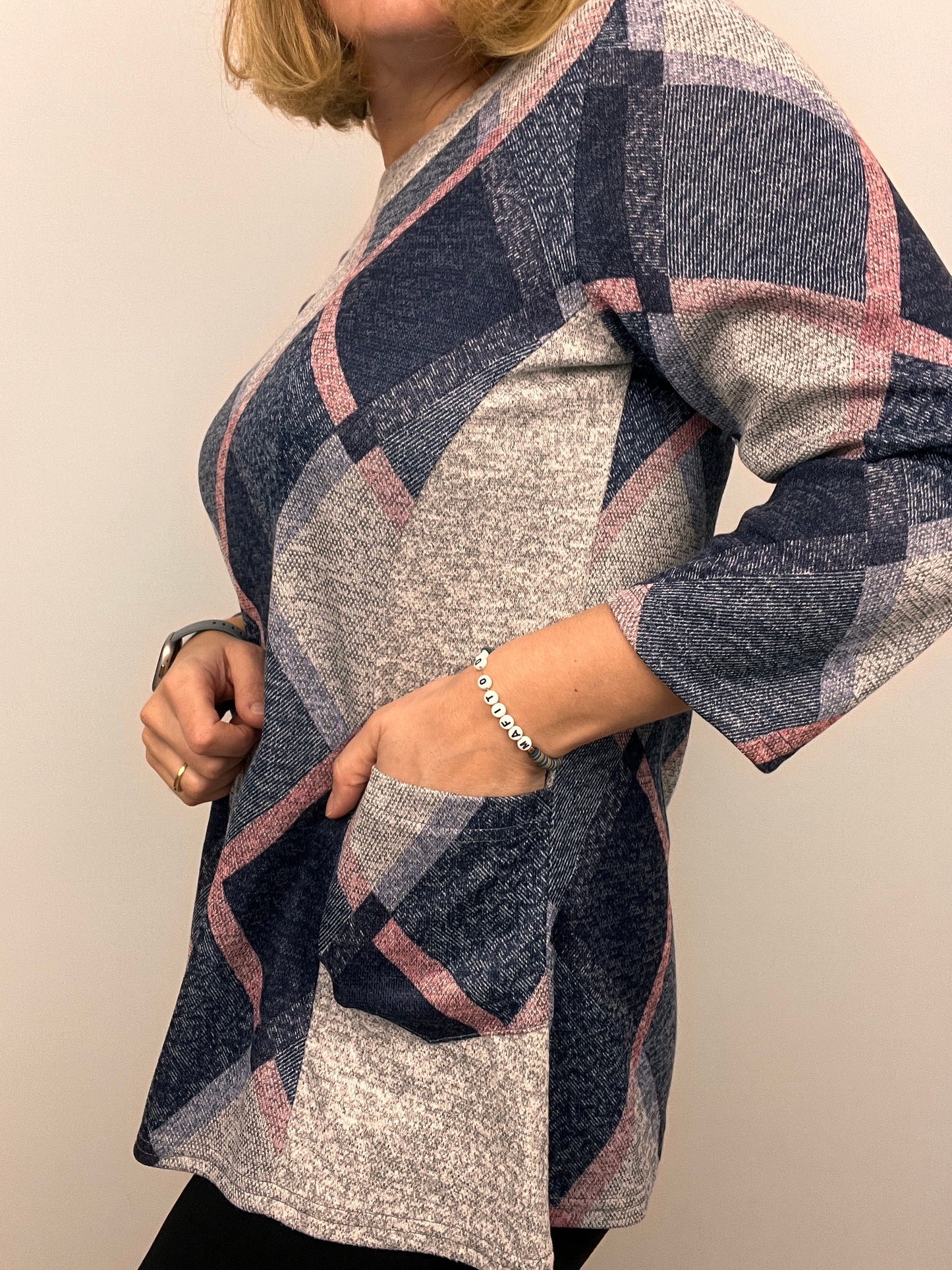 MICHELLE winter top with pockets