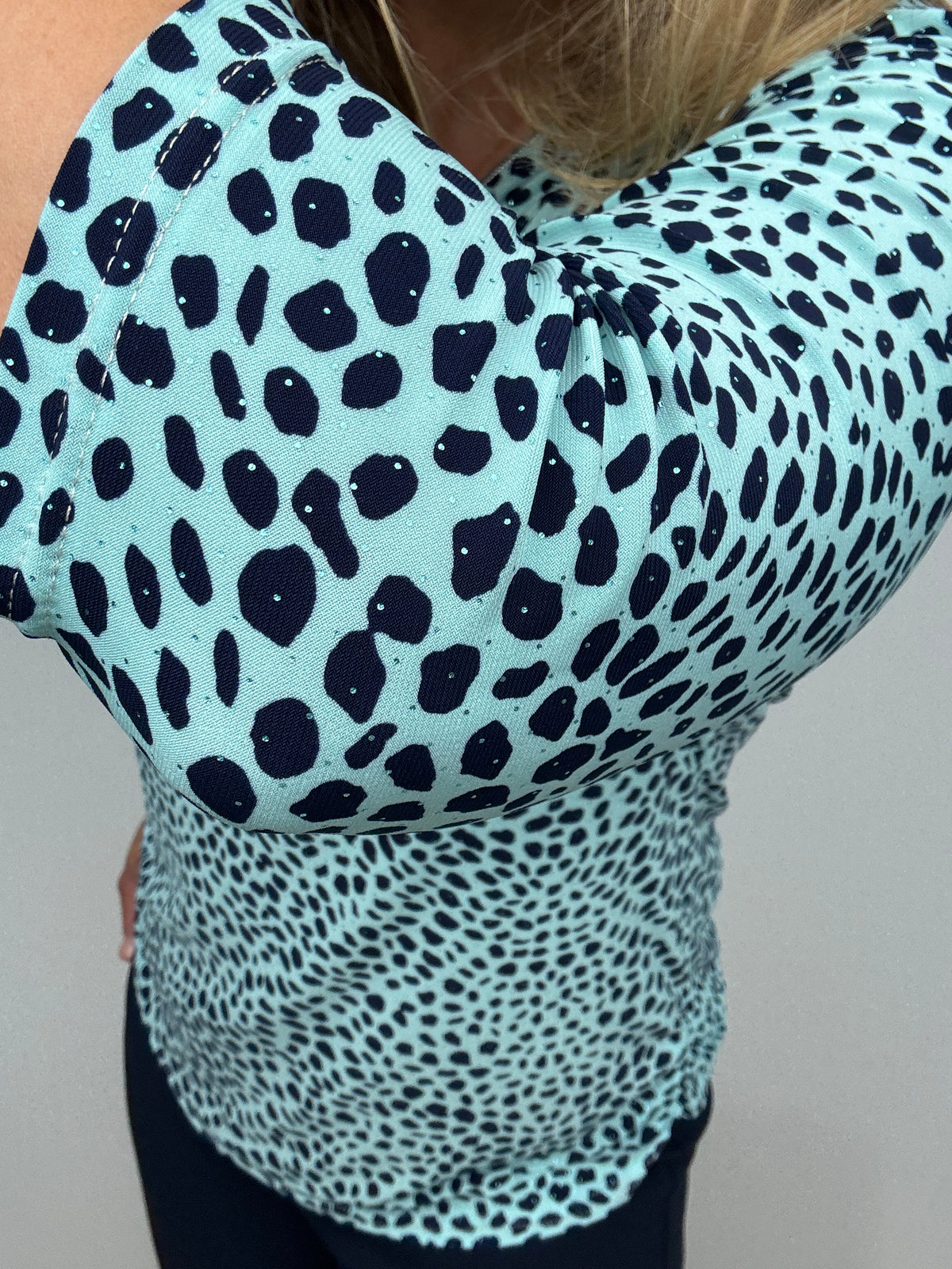 BONNIE 3/4 sleeve zip top