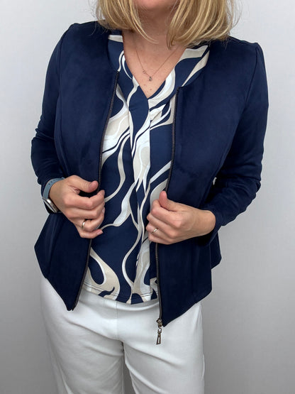 JUSTINE v-neck top