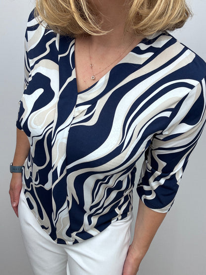 JUSTINE v-neck top