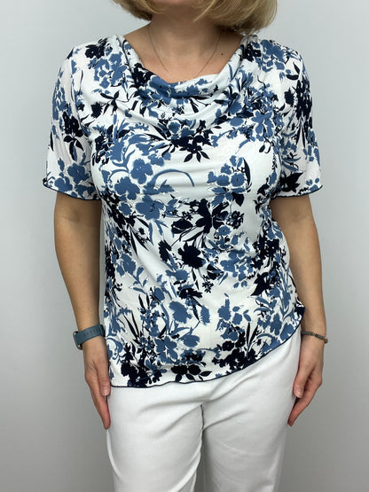 ISABELLE cowl neck top