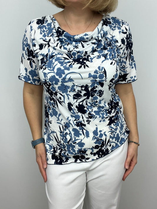 ISABELLE cowl neck top