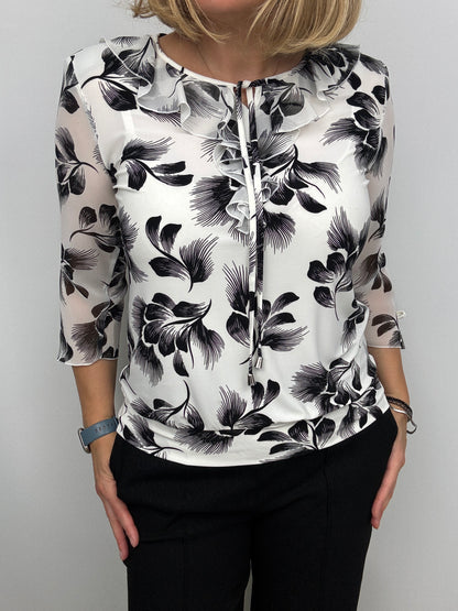 DANA ruffle top