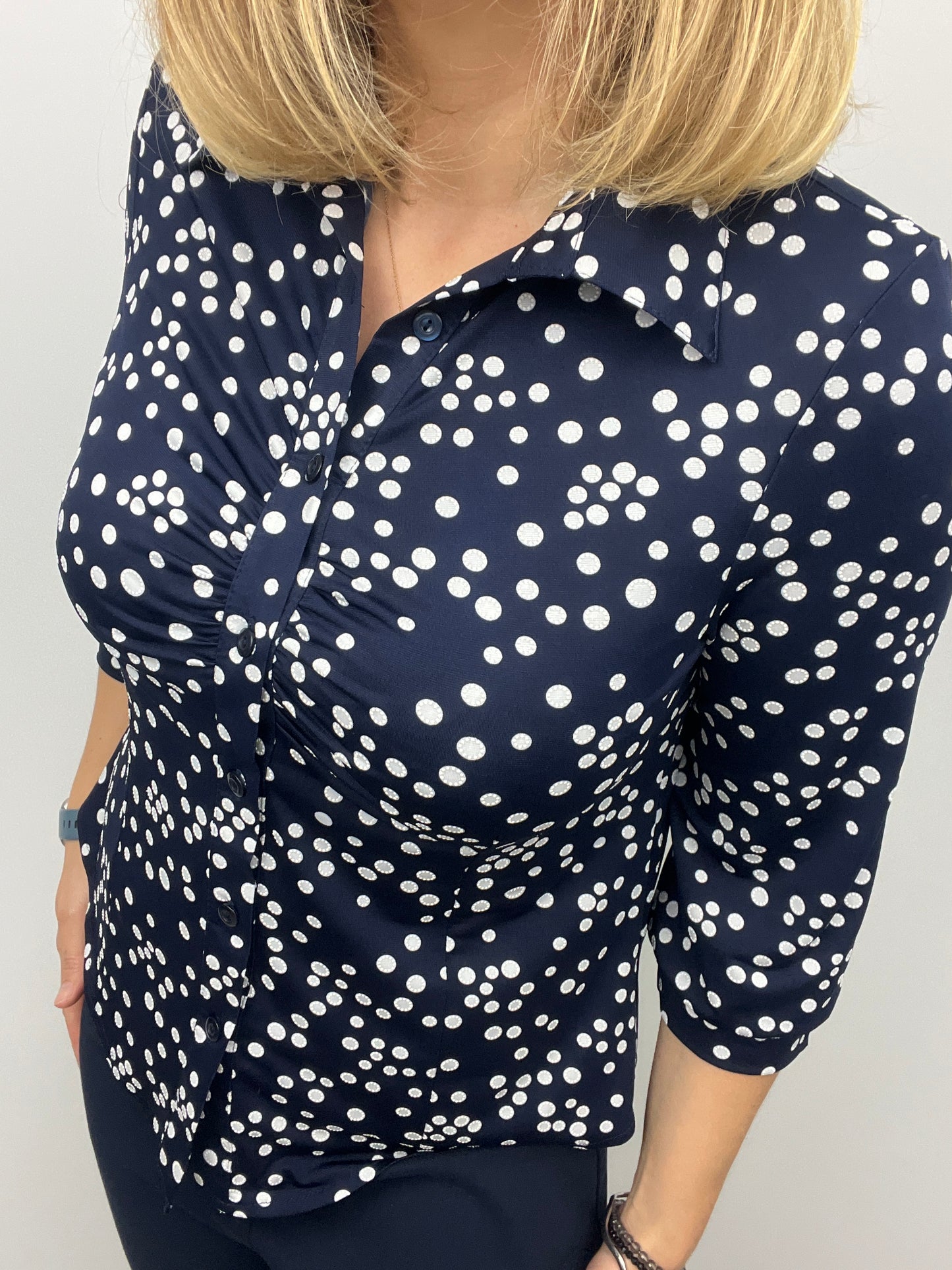 JACQUELINE button down blouse
