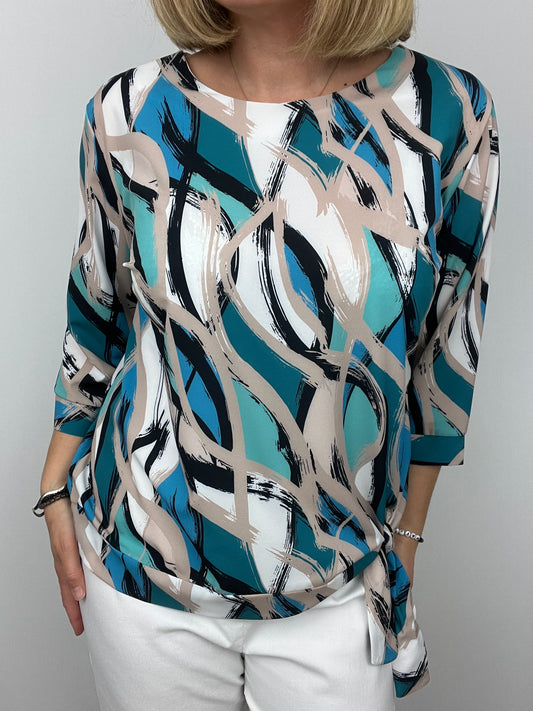 ANNIE tie-side top