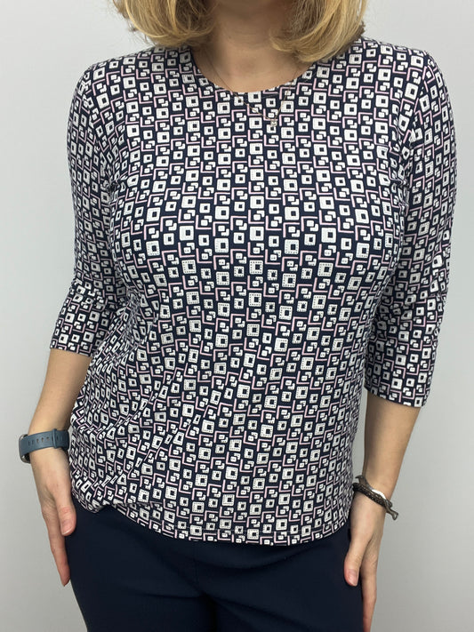 BRIDIE peachy feeling style top 3/4 sleeves