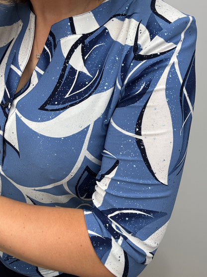 SINEAD top with 3 buttons