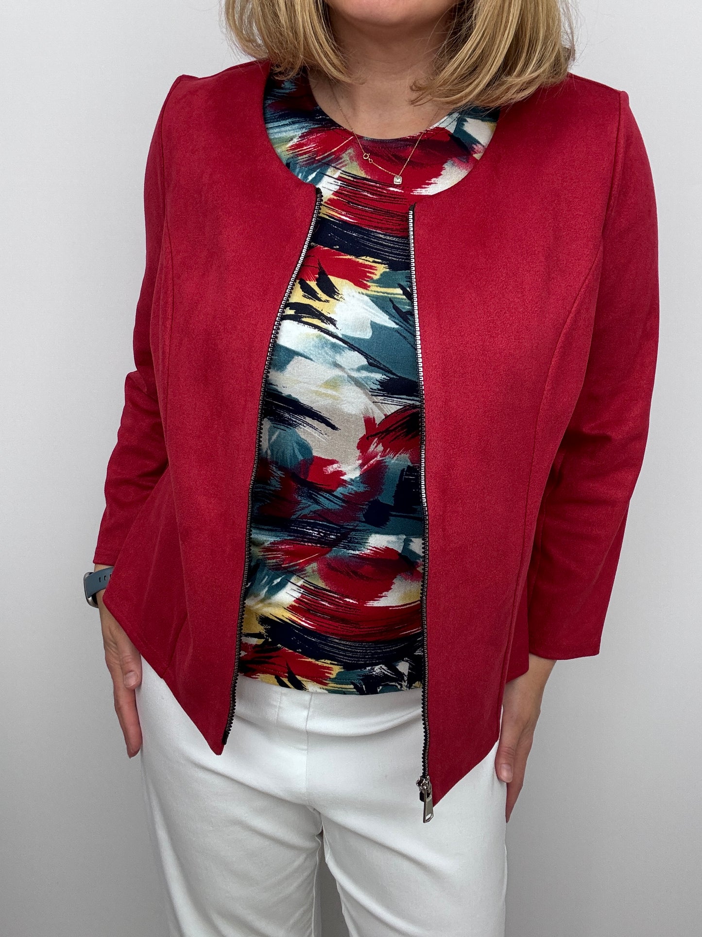 LILY cotton feel style top short sleeve