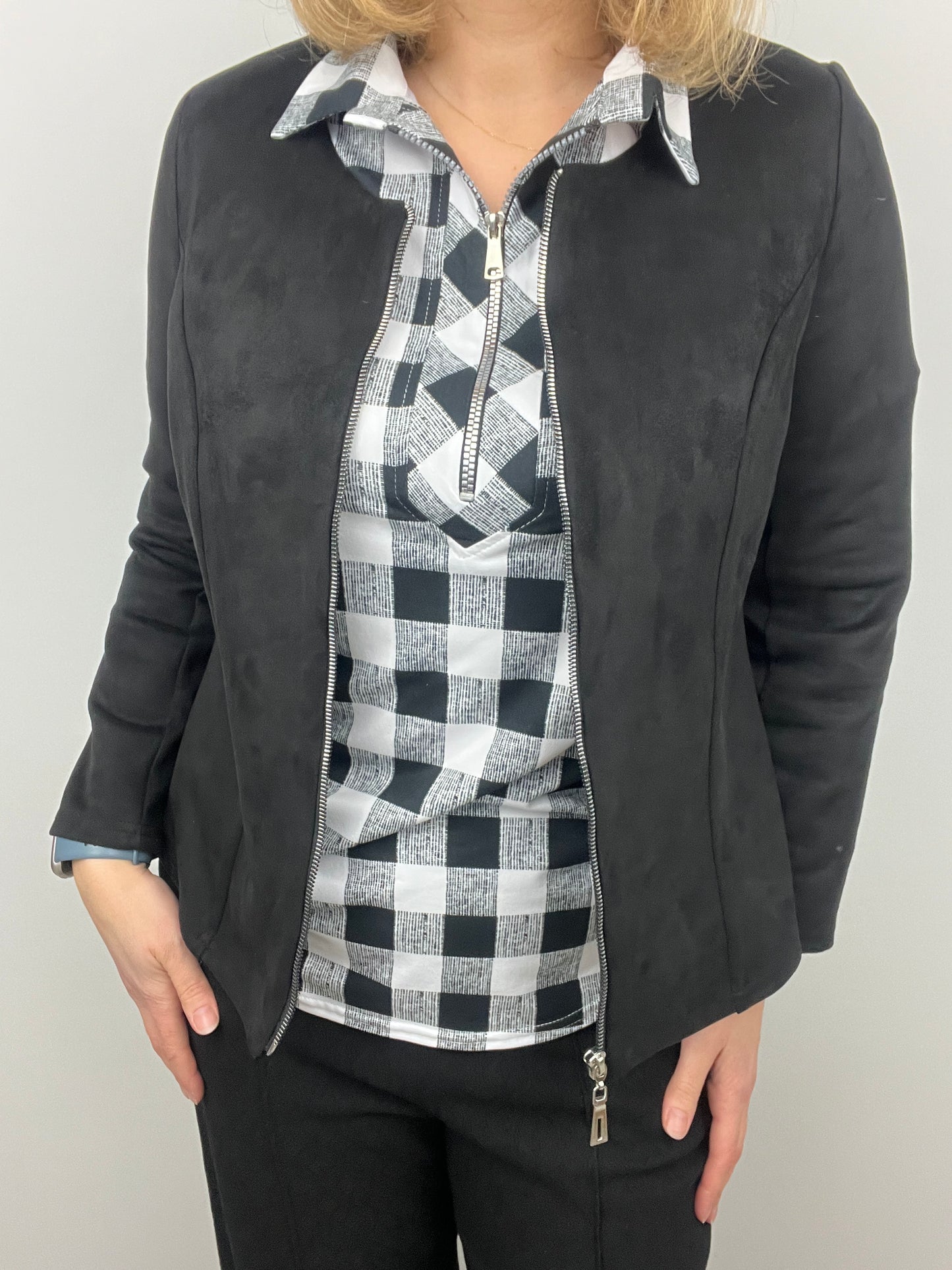 Black Suedette jacket