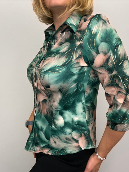 GRACE button down blouse