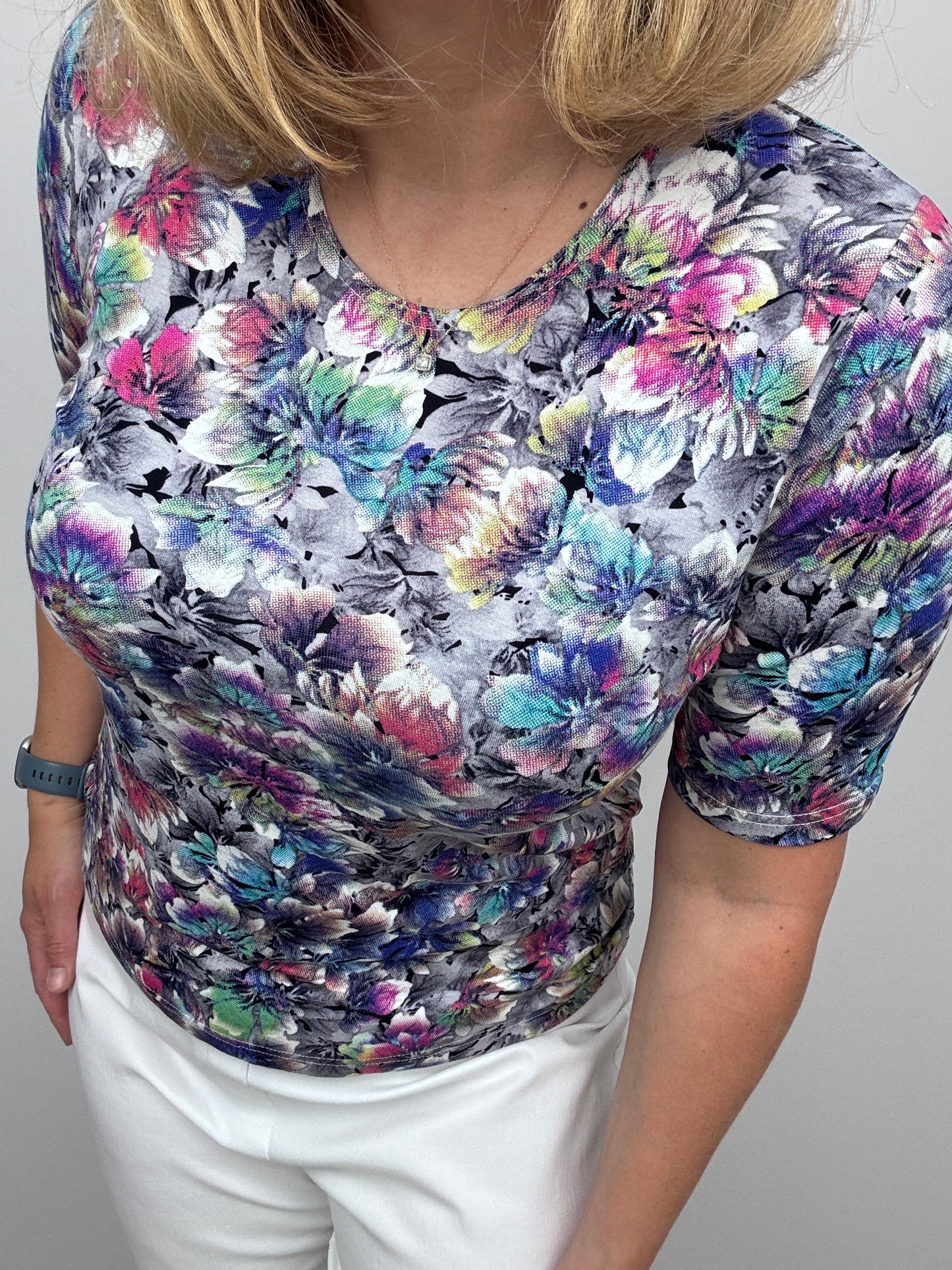 PATRICIA cotton feel style top short sleeve