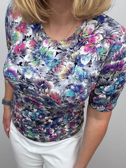 PATRICIA cotton feel style top short sleeve
