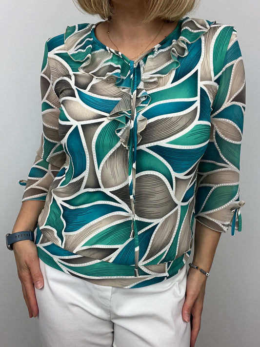 Oonagh ruffle top