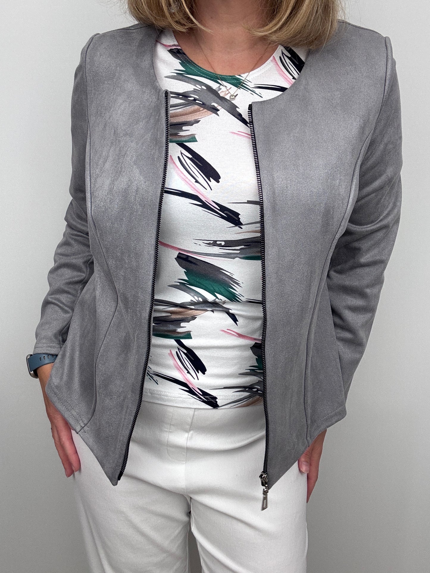 ALISON cotton feel style top short sleeve