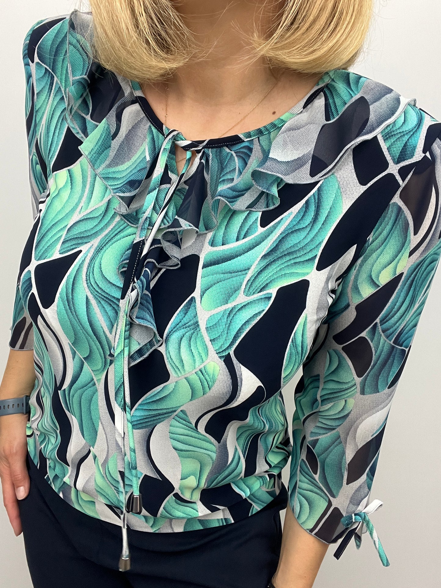 ASPEN ruffle top