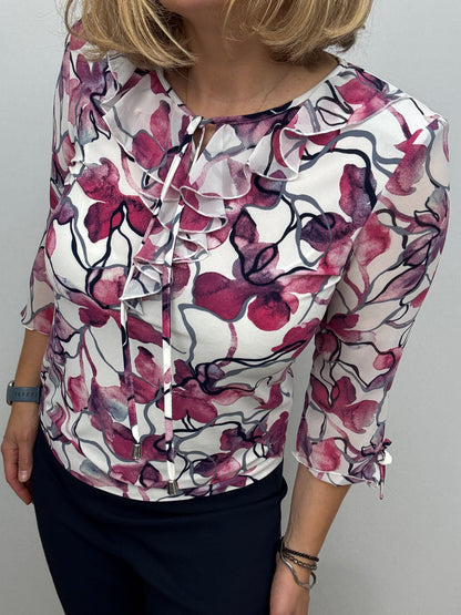 CHERISH ruffle top