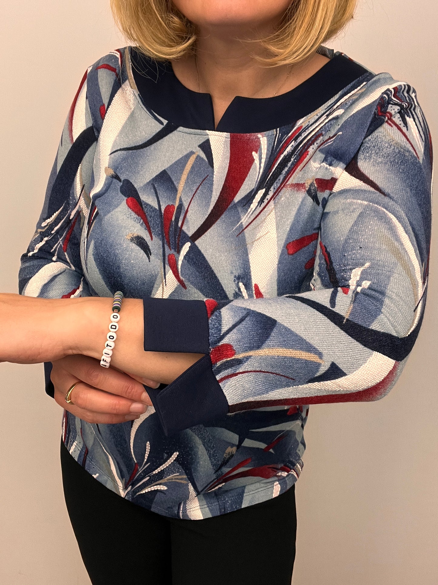 LILIANA fine knit winter top/jumper