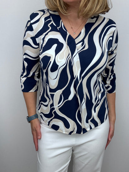 JUSTINE v-neck top