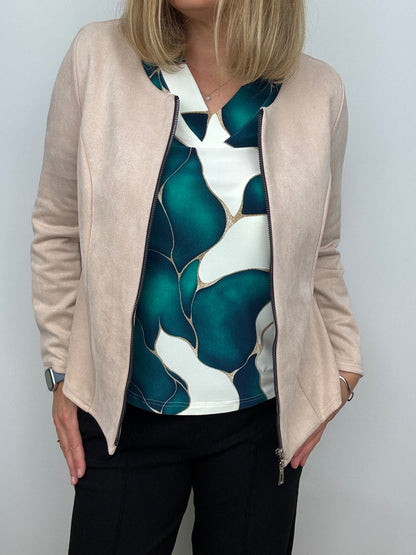 GABY V-neck top