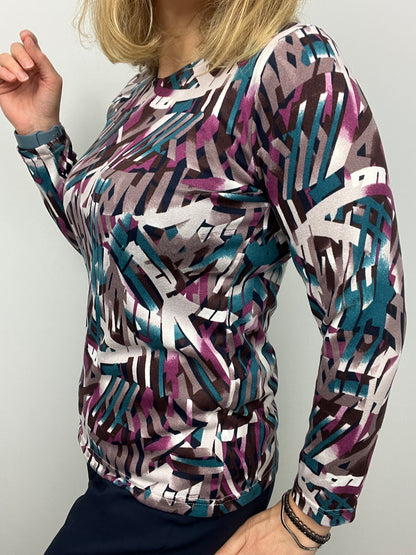 GALA fine knit style top long sleeve