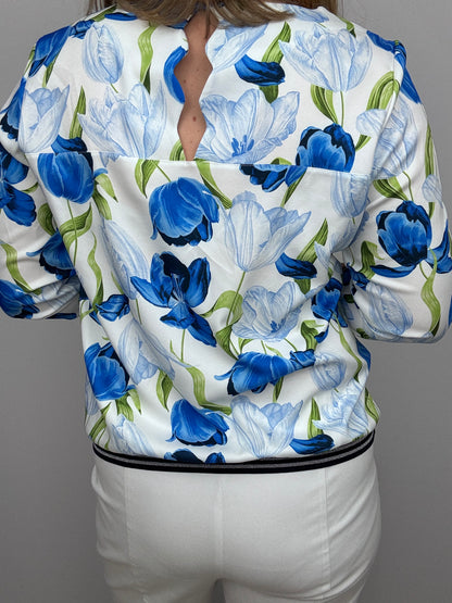 EDEN top with sporty band