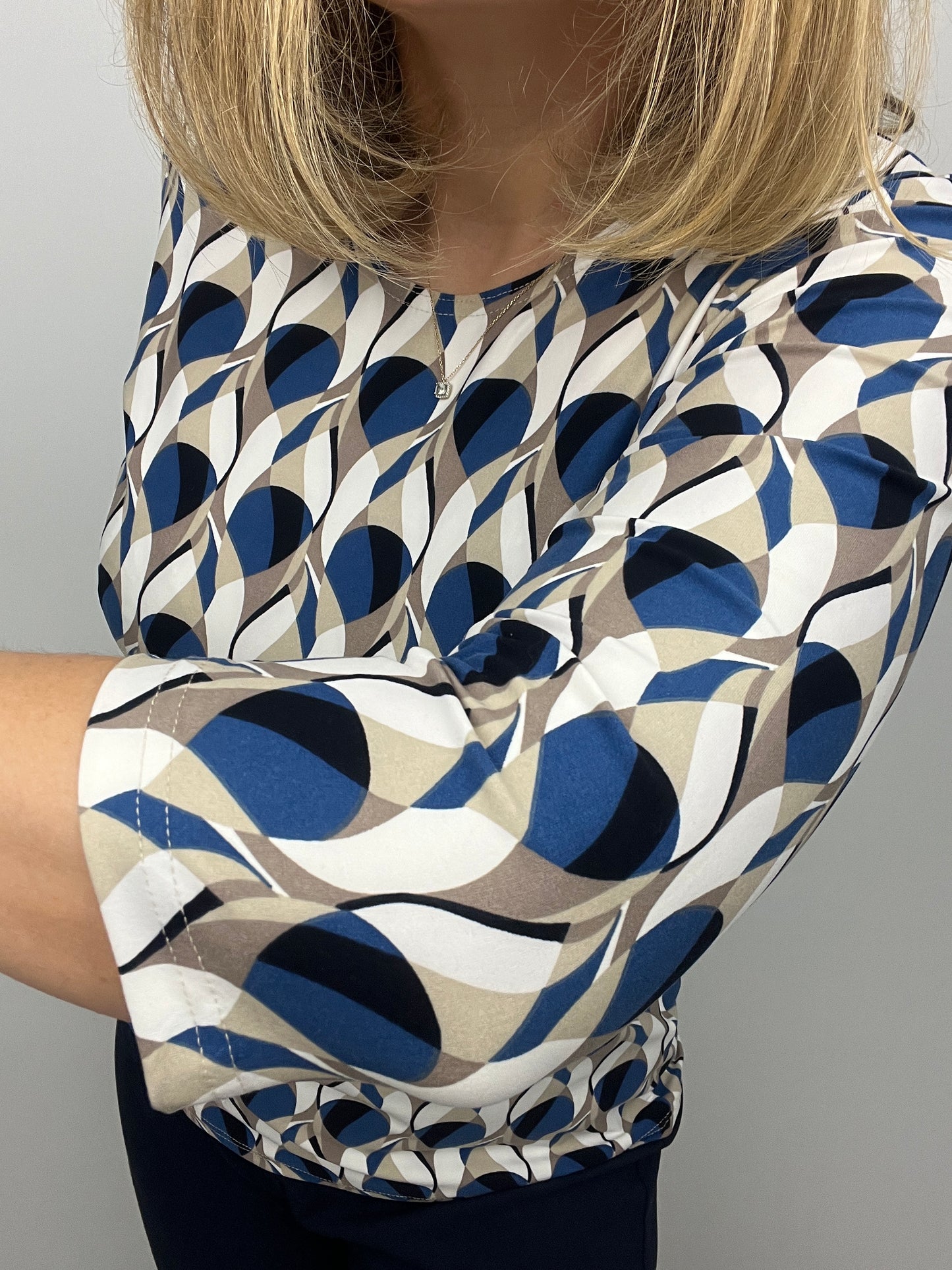 PIPER peachy feeling style top 3/4 sleeves