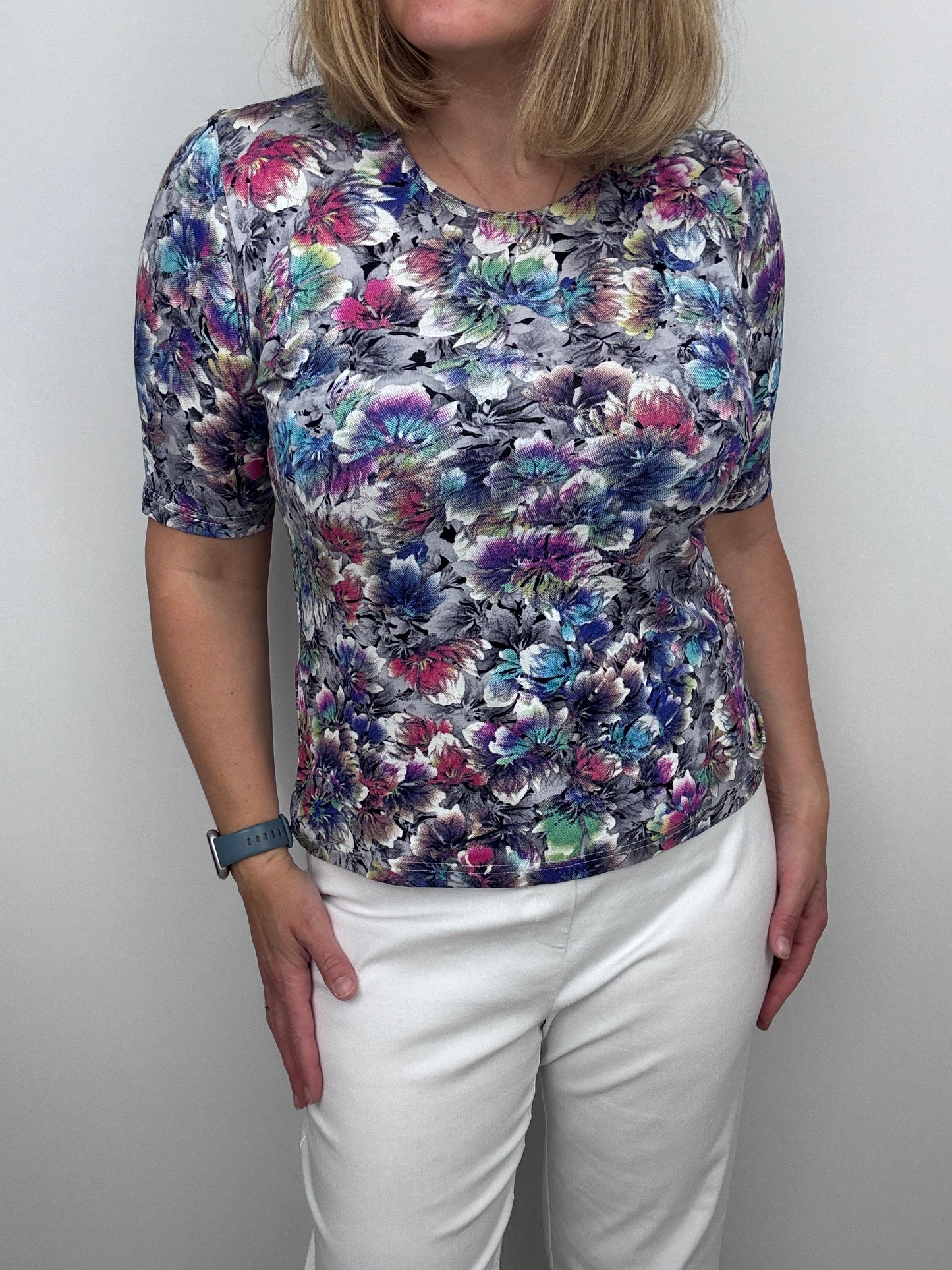PATRICIA cotton feel style top short sleeve