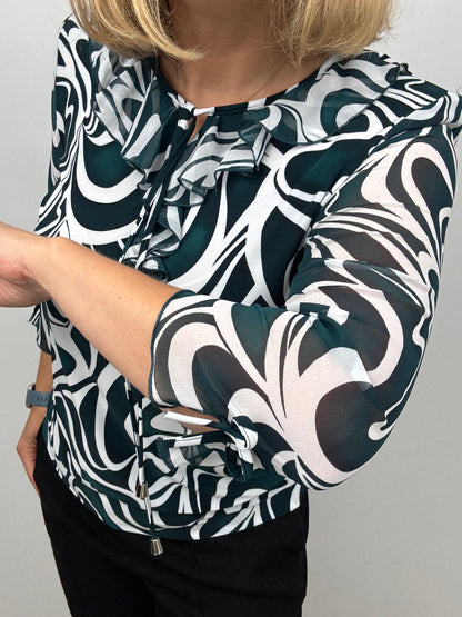ADDISON ruffle top