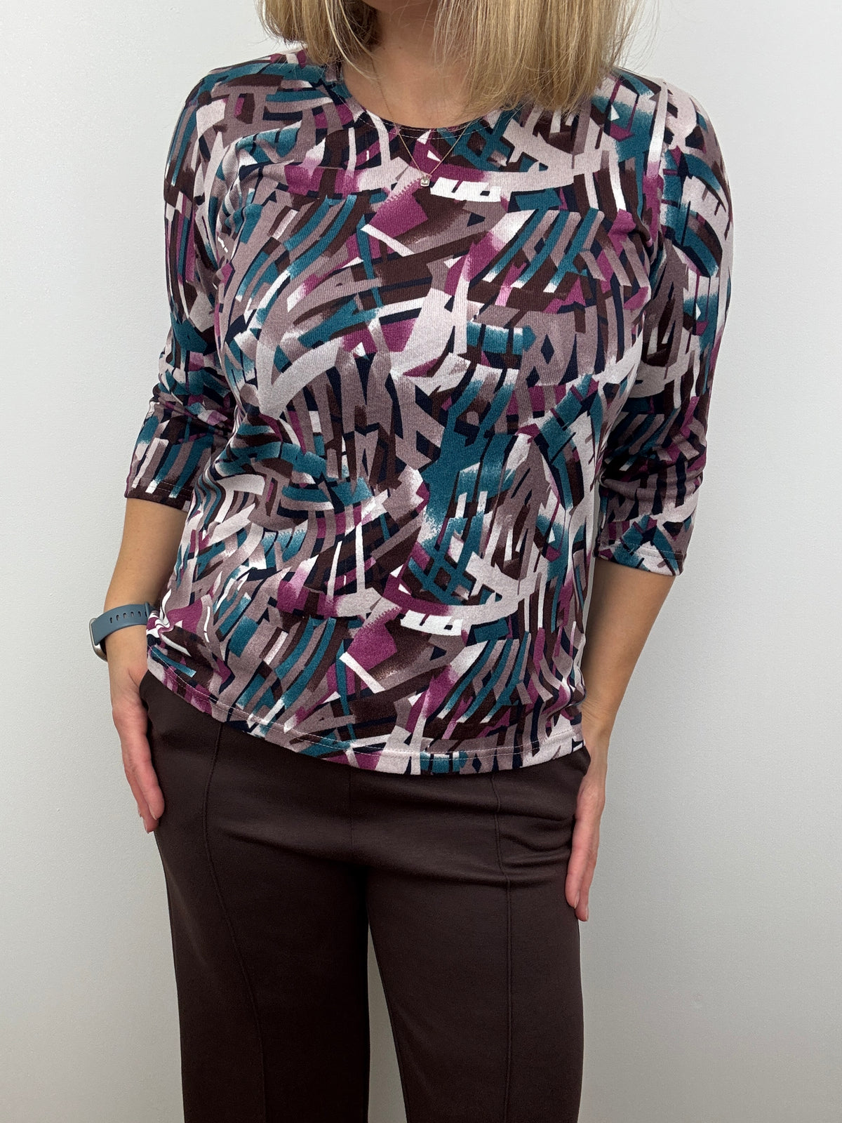 POLLY fine knit style top