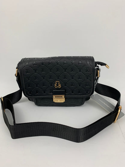 FLORENCE - vegan faux leather crossbody bag with wide strap