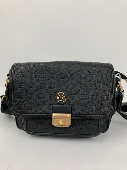 FLORENCE - vegan faux leather crossbody bag with wide strap