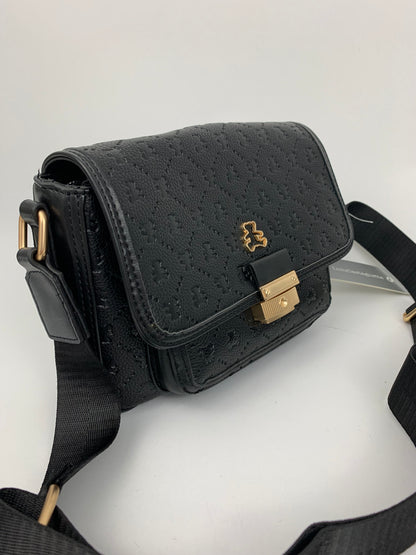 FLORENCE - vegan faux leather crossbody bag with wide strap