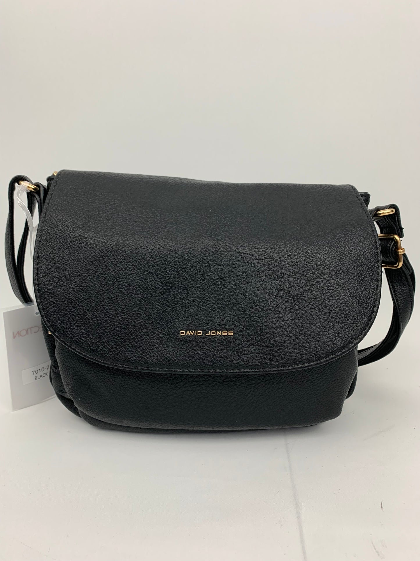 TOULOUSE BLACK - quality faux leather crosbody bag