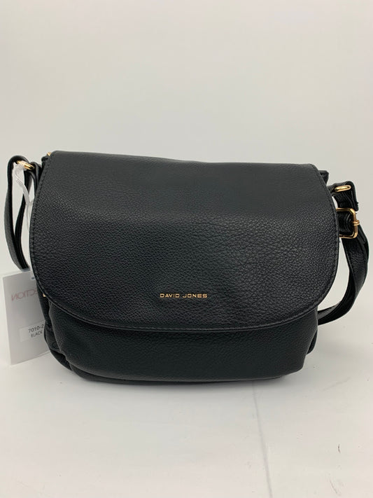 TOULOUSE BLACK - quality faux leather crosbody bag