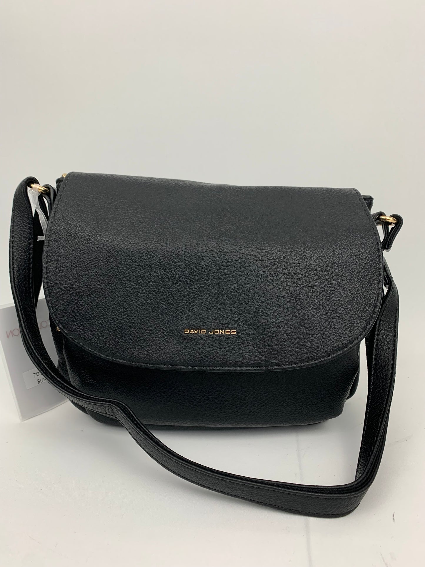 TOULOUSE BLACK - quality faux leather crosbody bag
