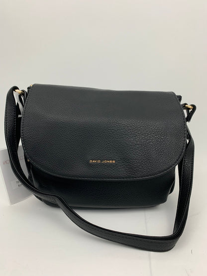 TOULOUSE BLACK - quality faux leather crosbody bag