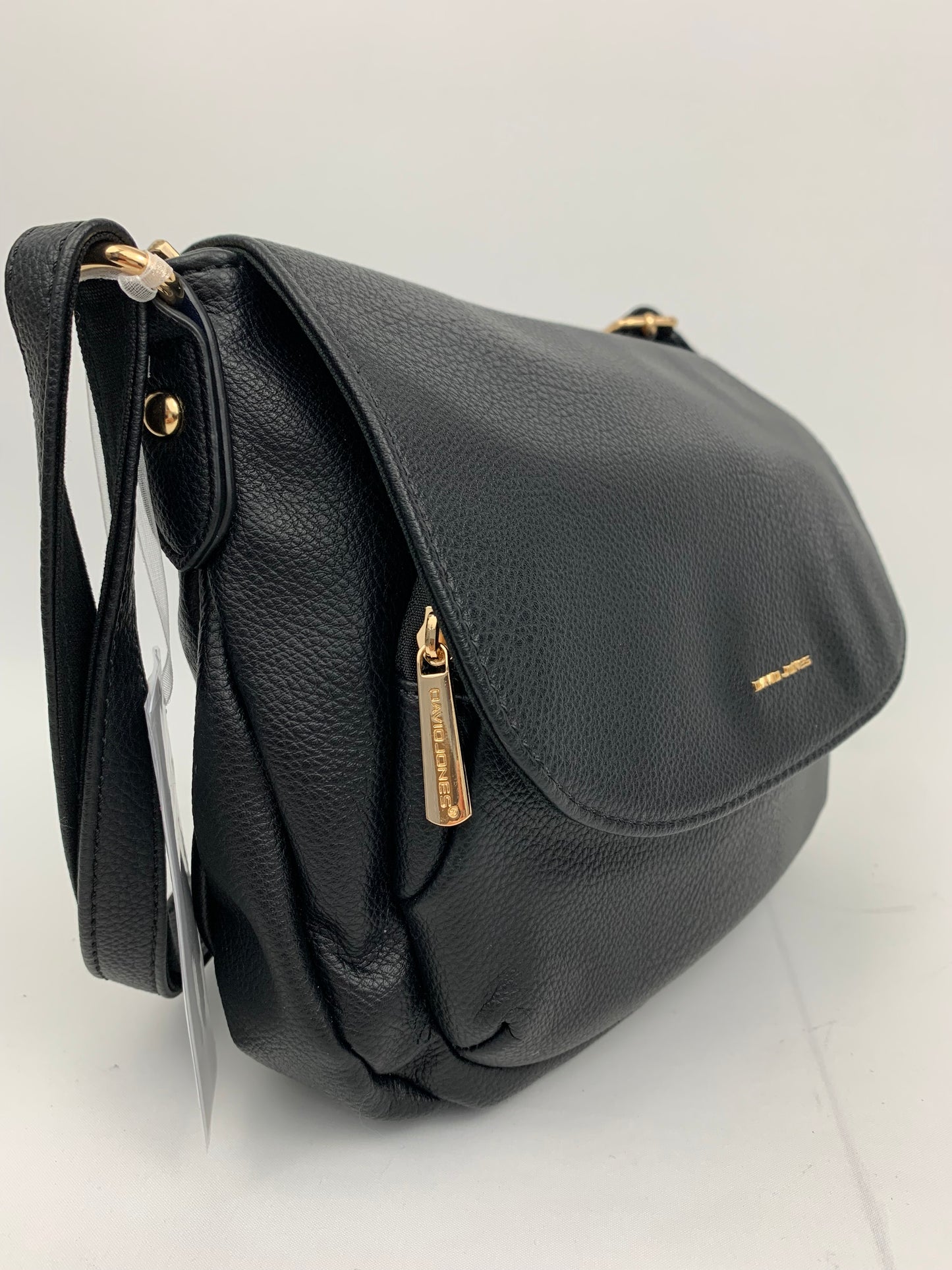 TOULOUSE BLACK - quality faux leather crosbody bag