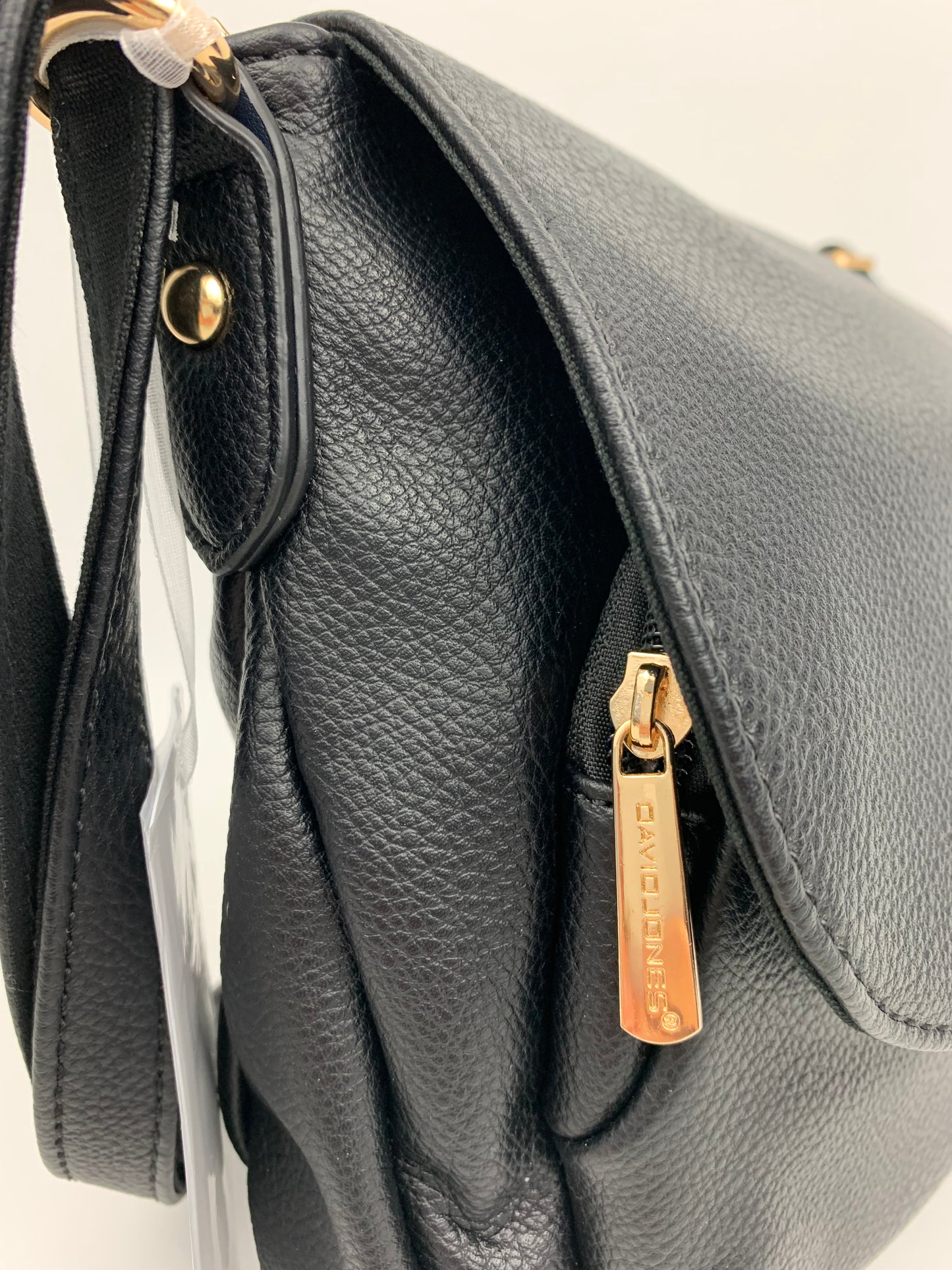 TOULOUSE BLACK - quality faux leather crosbody bag