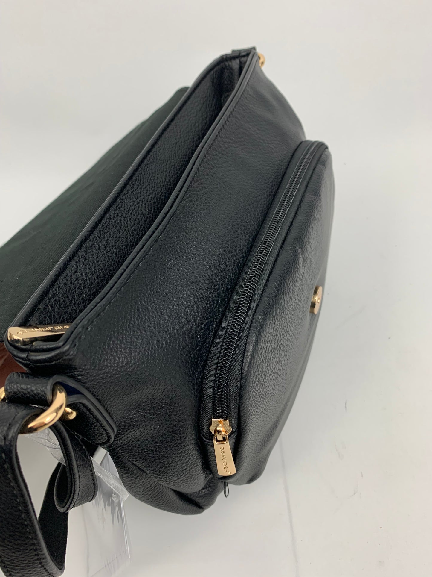 TOULOUSE BLACK - quality faux leather crosbody bag