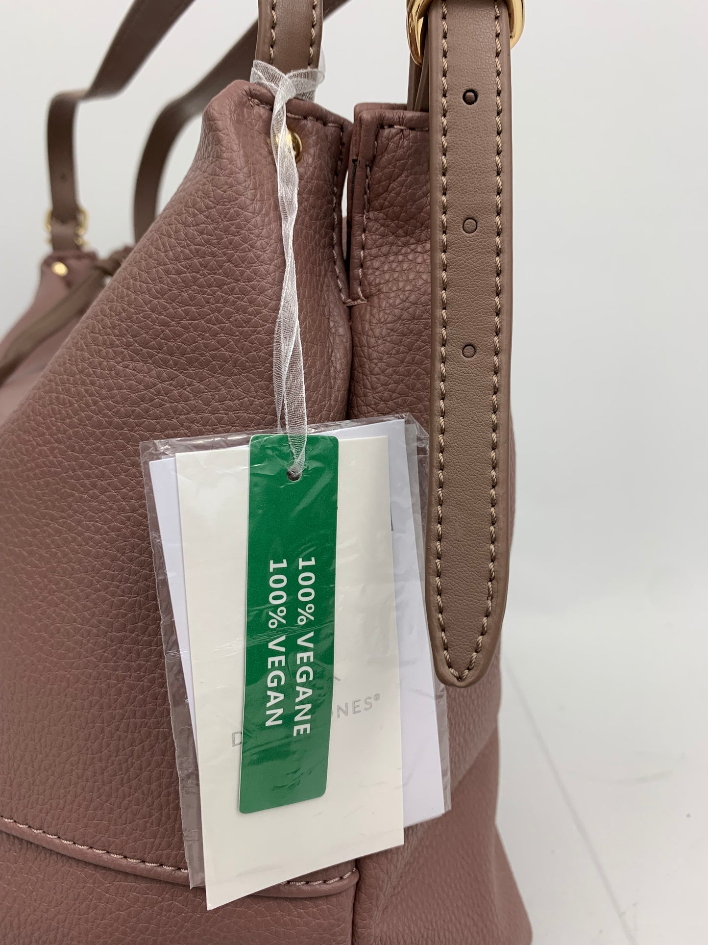 BARCELONA DEEP PINK - Soft faux leather shoulder bag large